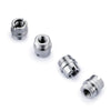 Guuun 1911 Grip Screws Bushings, T10 Torx Key, 4 O Rings, Stainless Steel Silver, Standard bushing - Guuun Grips