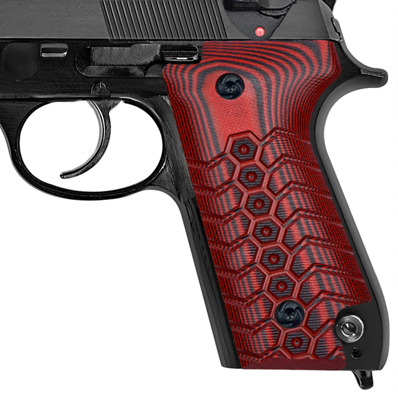 Guuun Beretta 92S G10 Grips Gun Grips Mechanical Texture B92Q-WU - Guuun Grips