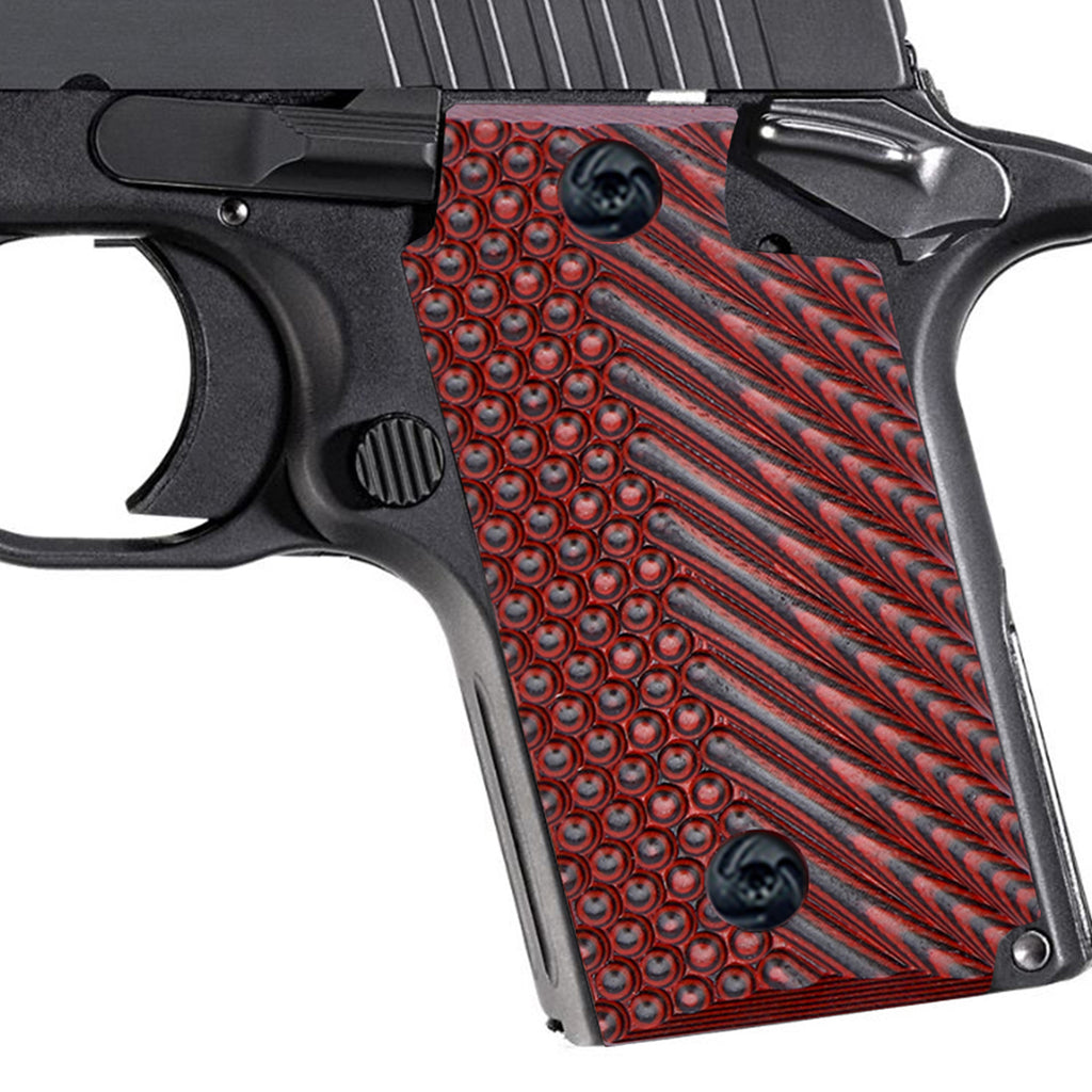 Guuun G10 Grips for Sig Sauer P238 Pistol - OPS Operator Tactical Texture - P2-LX - Guuun Grips