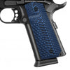Guuun 1911 Grips G10 Full Size Government Ambi Safety Cut Custom OPS Eagle Wing Texture H1 A - Guuun Grips