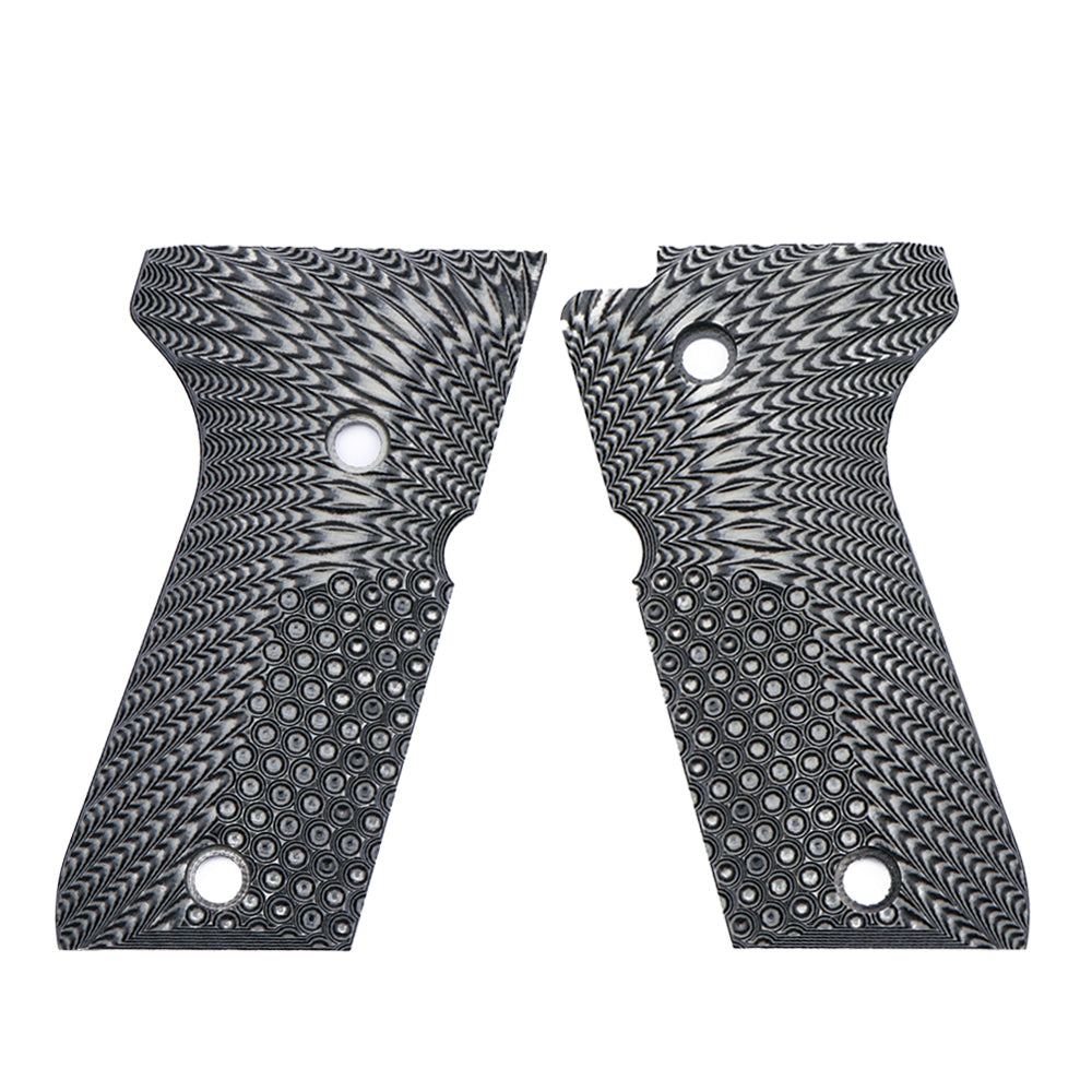 Guuun Beretta 92FS Compact Beretta 96 Compact G10 Grips Eagle Wings OPS Texture B92C A - Guuun Grips