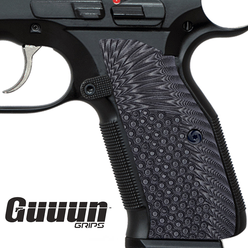 Guuun G10 Grips for CZ Shadow 2 Tactical CZ-75 Standard OPS Eagle Wing Texture SP2-A - Guuun Grips