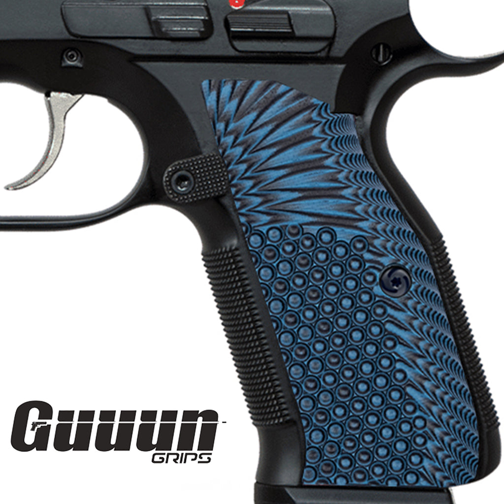 Guuun G10 Grips for CZ Shadow 2 Tactical CZ-75 Standard OPS Eagle Wing Texture SP2-A - Guuun Grips