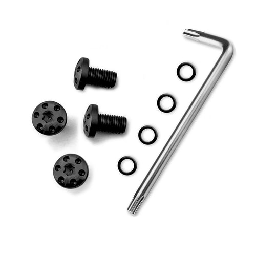 Guuun 1911 Grips Screws, 4 O Rings, T10 Torx Key, 4 Stainless Steel Screws Six Eyes Fancy 1911 Screws - H1-Screws-5K - Guuun Grips