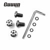 Guuun 1911 Grips Screws, 4 O Rings, T10 Torx Key, 4 Stainless Steel Screws Six Eyes Fancy 1911 Screws - H1-Screws-5K - Guuun Grips