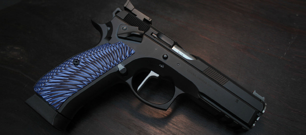 Unique G10 material, customized CZ75 grips