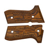 Guuun Wood Grip for Beretta 92/96 Full Size 92FS Grips, Colored Wood Composite Pistol Handle Panel B92-CM - Guuun Grips