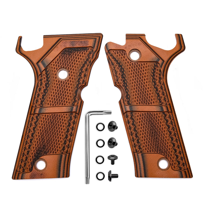 Guuun G10 Grips for Beretta 92X Performance, OPS Shadow Matrix Texture Makes The Stick to Your Hand B92XN-JZ - Guuun Grips