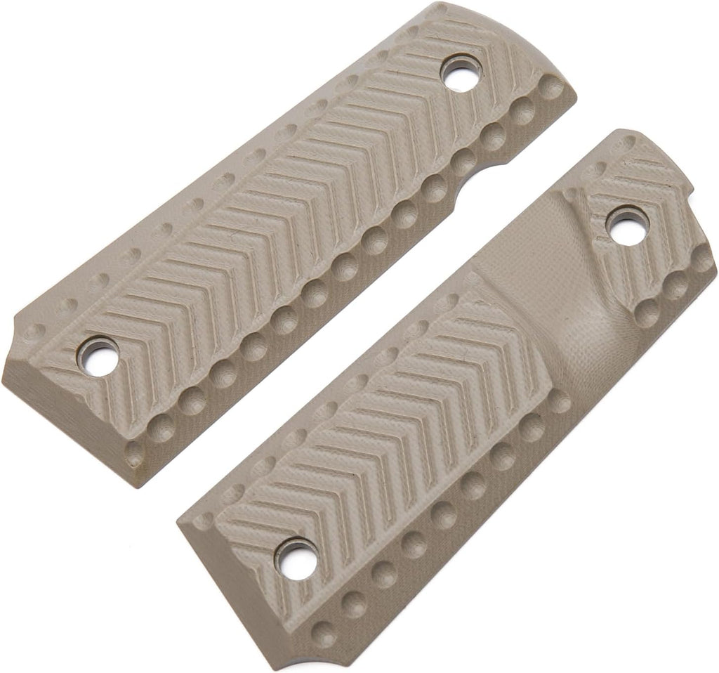 Guuun G10 1911 Grip with Epaulettes Texture for Optimal Hand-Feel Unparalleled Control and Includes Screw Set - 4 Colors - Guuun Grips