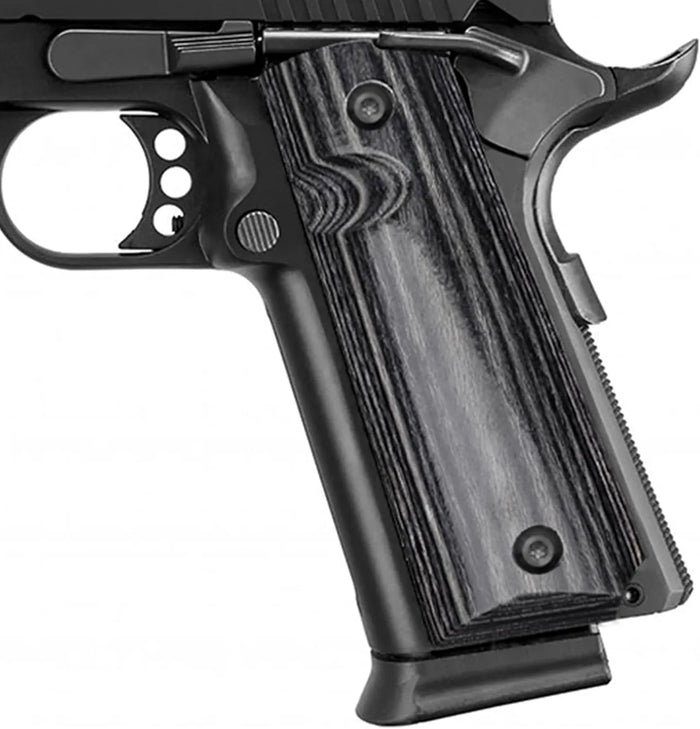 1911 Custom Grips | Colorful Synthetic Wood & Polished Control | Guuun - Guuun Grips