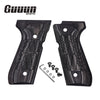 Guuun Wood Grip for Beretta 92/96 Full Size 92FS Grips, Colored Wood Composite Pistol Handle Panel B92-CM - Guuun Grips