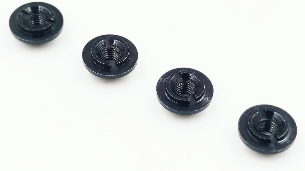 Guuun Bushings for Taurus PT57 Low Profile Grip Screw Bushings - 4 PCS Black - Guuun Grips