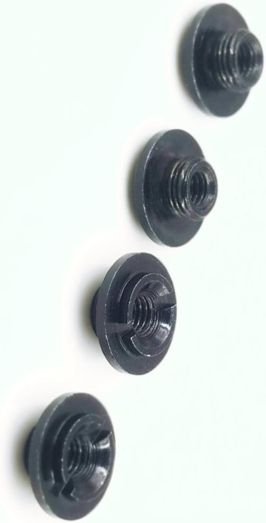 Guuun Bushings for Taurus PT57 Low Profile Grip Screw Bushings - 4 PCS Black - Guuun Grips
