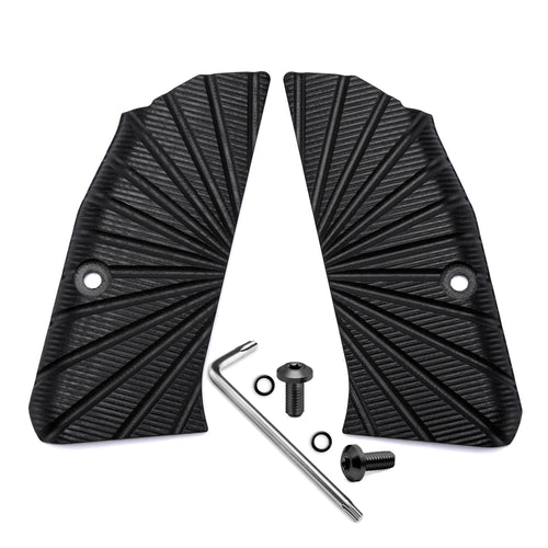 Guuun G10 Grips for Compact CZ Shadow 2 Tactical Slim Compact CZ-75 Grip Palm Sunburst Texture SP2C-GS - Guuun Grips