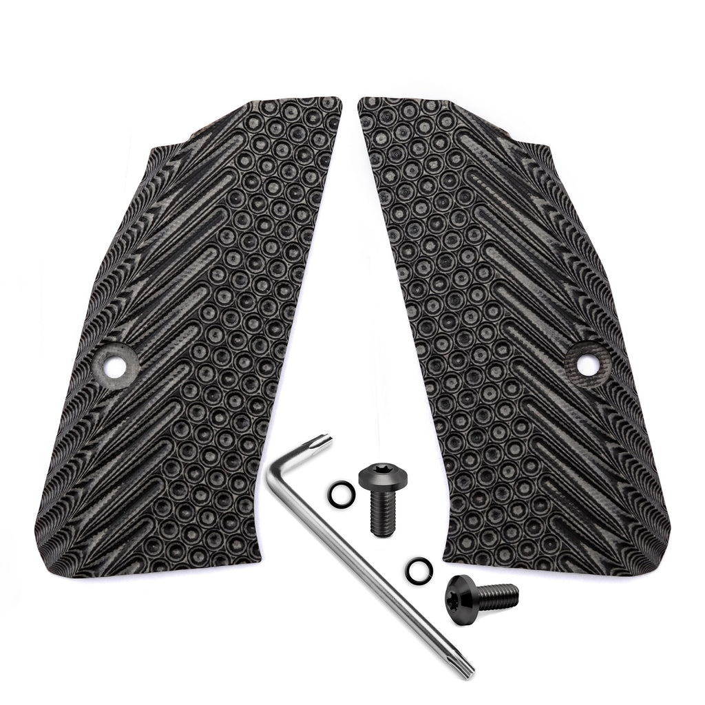Guuun G10 Grips for Compact CZ Shadow 2 Custom CZ-75 Slim Palm Aggressive Tactical Texture SP2C-LX - Guuun Grips