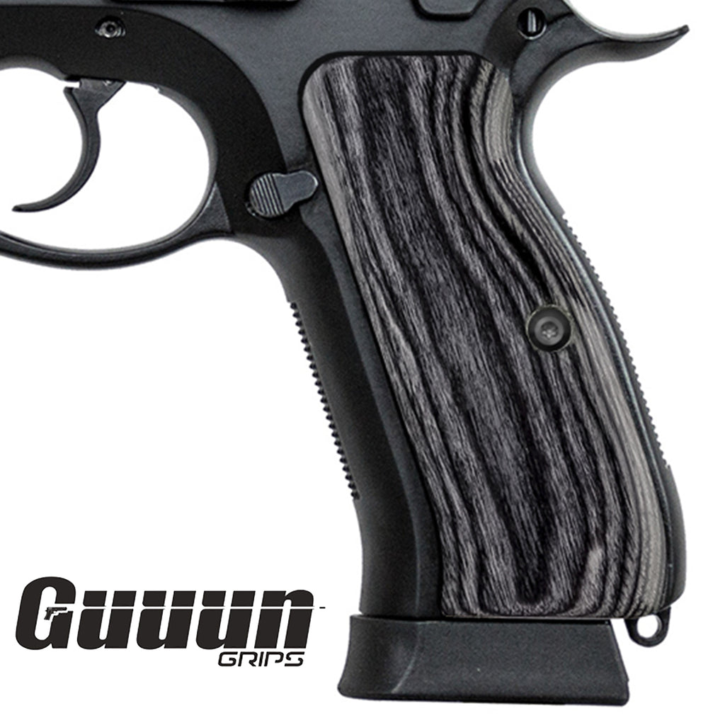 Guuun Wood Grip for CZ-75 Full Size SP-01 Grips H6-CM - Guuun Grips