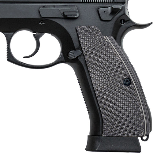 Guuun CZ75 G10 Grips Full Size CZ SP01 Grip Golf Ball Dimple Texture - SP1 BD - Guuun Grips