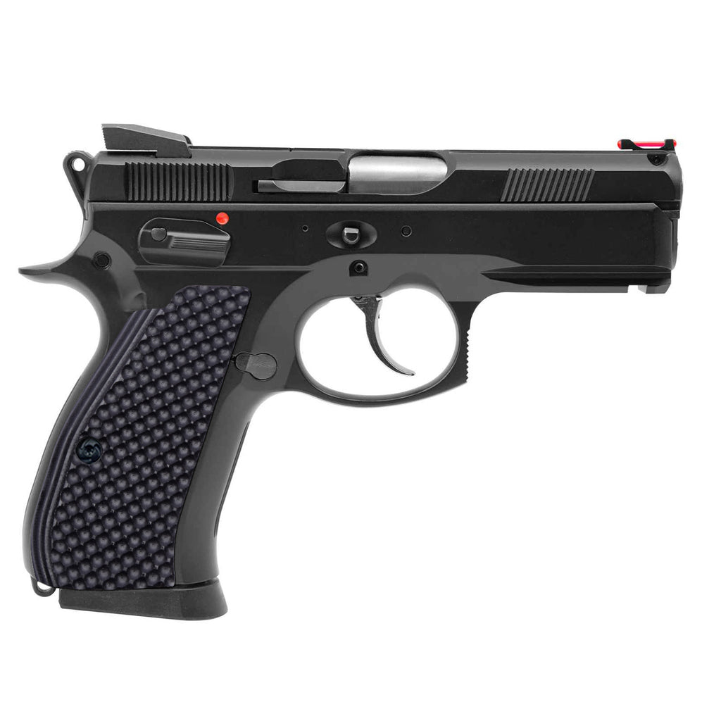 Guuun CZ 75 Compact Grips OPS Golf Dimple Texture Thin CZ P-01 G10 Grips SPC BD - Guuun Grips