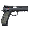 Guuun CZ75 G10 Grips Full Size CZ SP01 Grip Gun OPS Mechanical Texture - SP1 WU - Guuun Grips