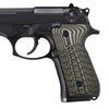 Guuun Beretta 92fs Grips G10 Mechanical Texture Full Size M9 92A1 96A1 92 INOX Grip B92 WU - Guuun Grips