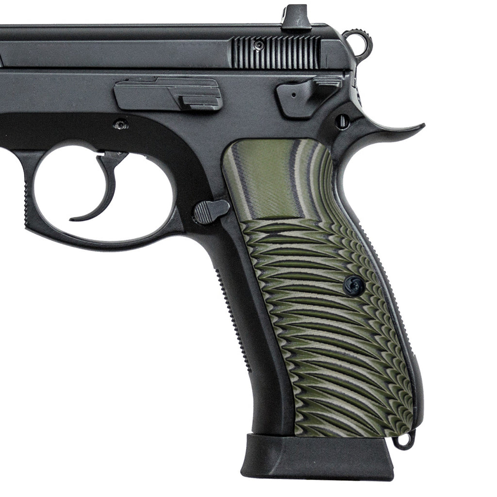 Guuun CZ 75 Grips, G10 SP01 Tactical Grips Full Size Thin H6 BLW - Guuun Grips