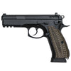 Guuun CZ75 G10 Grips Full Size CZ SP01 Grip Gun Crosscut Texture - SP1 DL - Guuun Grips