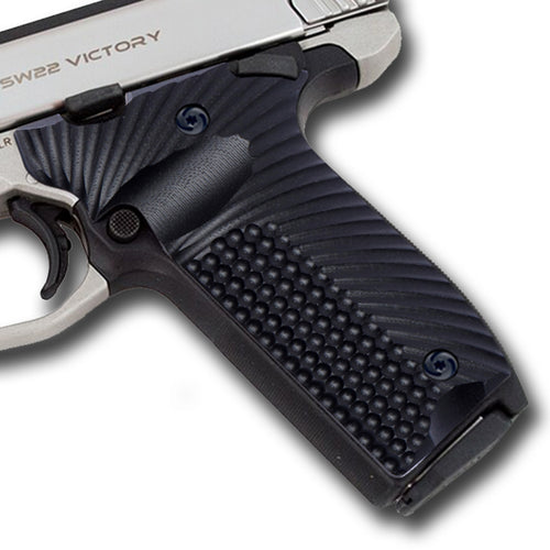 Guuun G10 Grips for S&W Victory 22 SW22 Grips, OPS Eagle Wing Texture V22-A - Guuun Grips