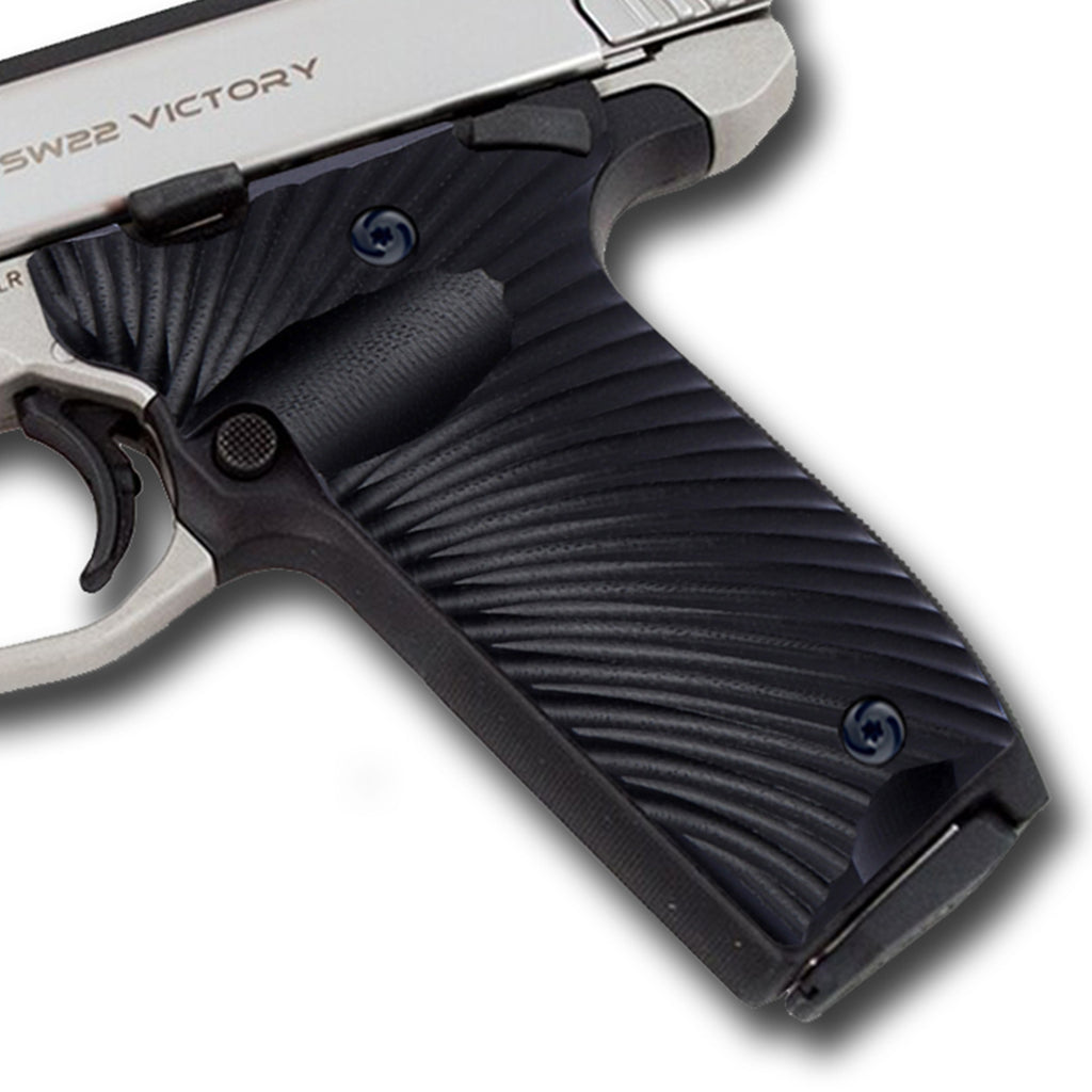 Guuun G10 Grips for S&W Victory 22 SW22 Grips, Sunburst Texture V22-S - Guuun Grips