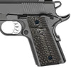 G10 Gun Grips for 1911 Compact/Officer, OPS Eagle Wing Texture - 8 Color Options - H1C-A - Guuun Grips