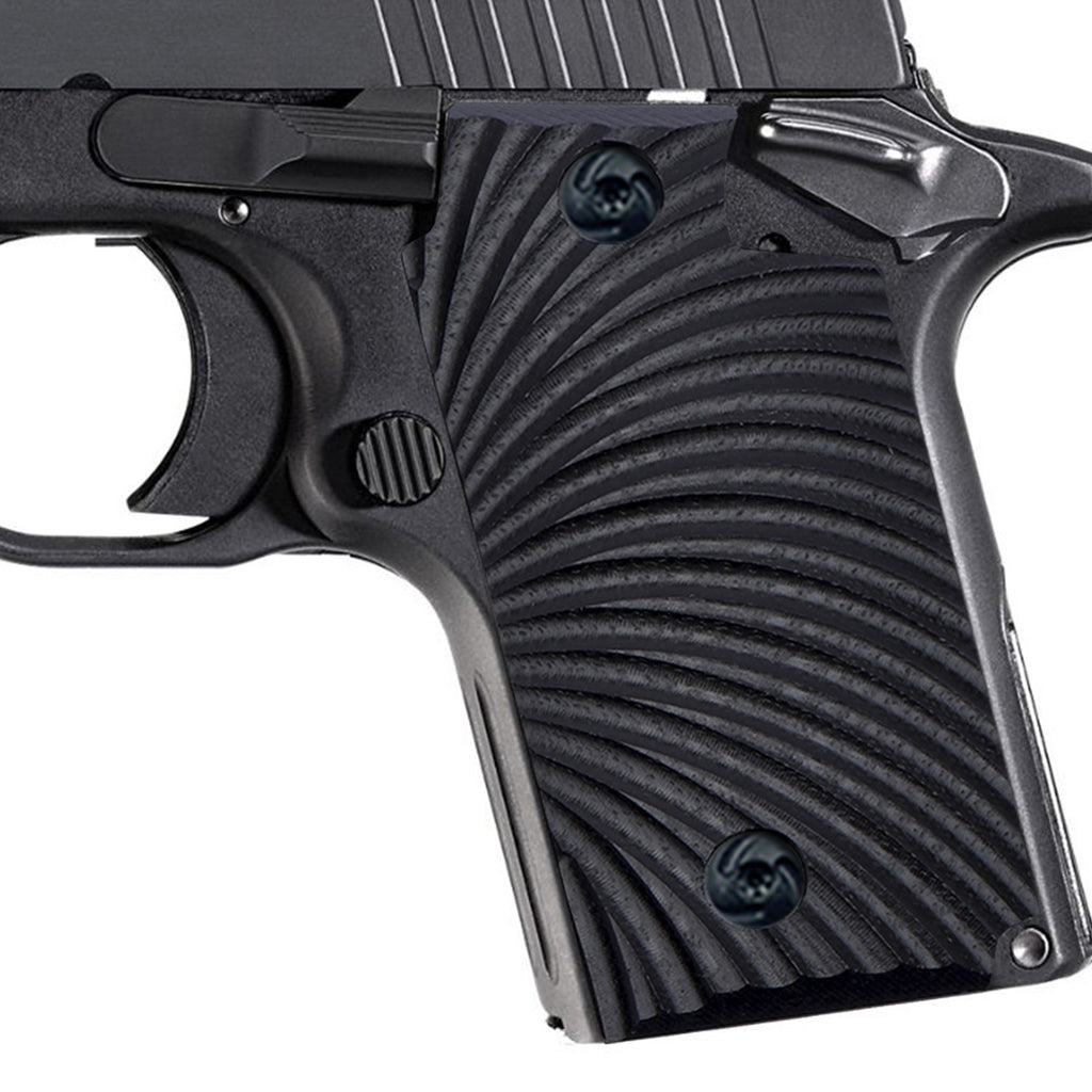 Guuun G10 Pistol Grips for Sig Sauer P238 - Tactical Sunburst Texture - P2-S - Guuun Grips