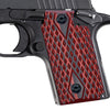 Guuun G10 Handgun Grips for Sig Sauer P238 Diamond Cut Texture - P2-DM - Guuun Grips