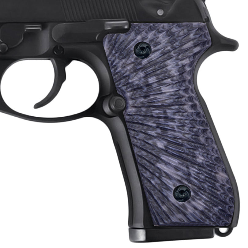 Guuun Beretta 92 Grips G10 Full Size Beretta 92fs 96 Grips Sunburst Texture B92 S - Guuun Grips