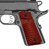 G10 Pistol Grips for 1911 Compact Officer 1911 Sunburst Texture - 9 Color Options - H1C-S - Guuun Grips