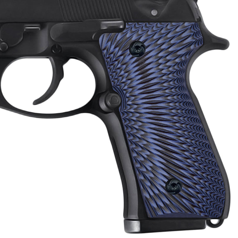 Guuun Beretta 92 Grips G10 Full Size Beretta 92fs 96 Grips Sunburst Texture B92 S - Guuun Grips