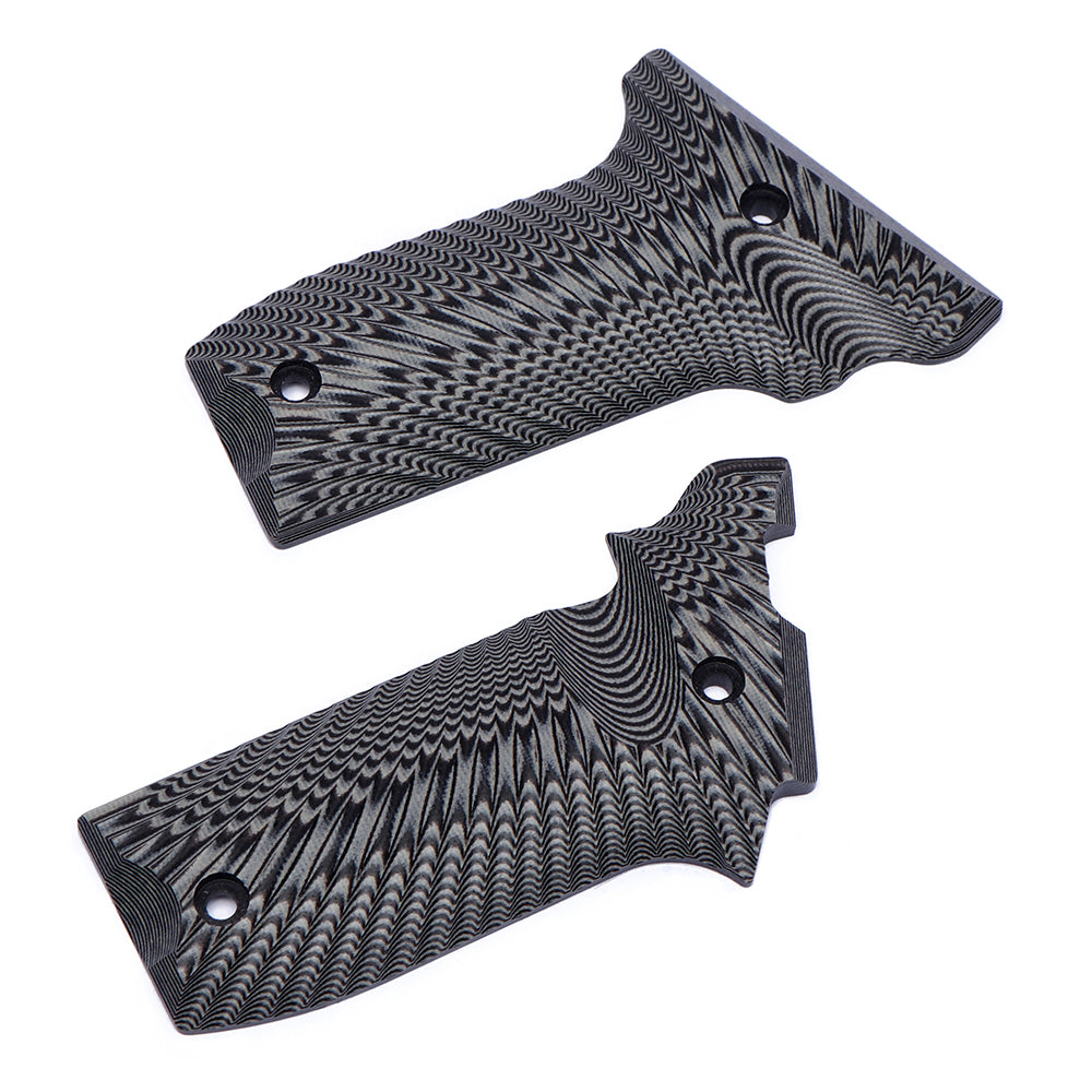 Guuun G10 Grips for S&W Victory 22 SW22 Grips, Sunburst Texture V22-S - Guuun Grips