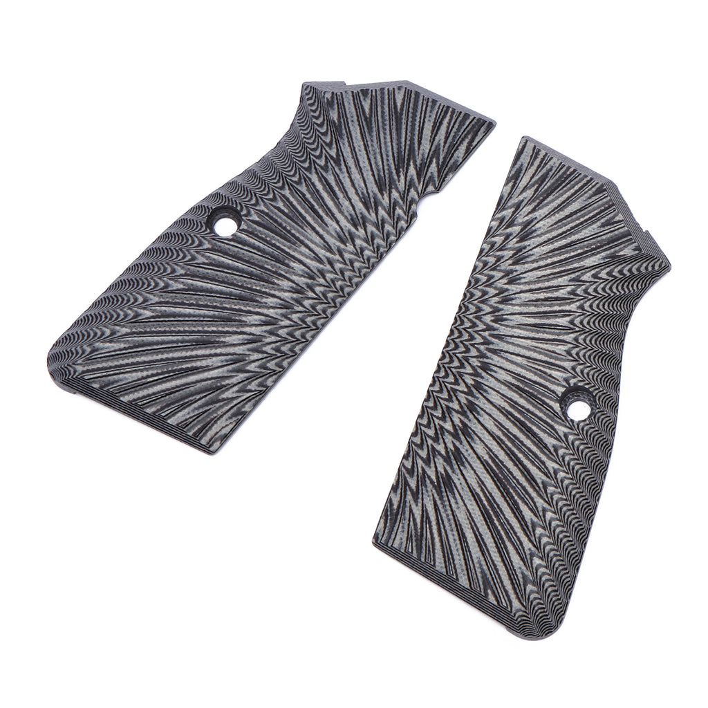 Guuun G10 Grips for Browning Hi Power Tisas Regent BR9 Sunburst Tactical Texture HP1-S - Guuun Grips