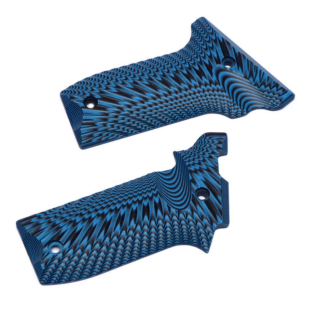 Guuun G10 Grips for S&W Victory 22 SW22 Grips, Sunburst Texture V22-S - Guuun Grips