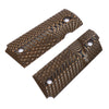 G10 Gun Grips for 1911 Compact/Officer, OPS Eagle Wing Texture - 8 Color Options - H1C-A - Guuun Grips