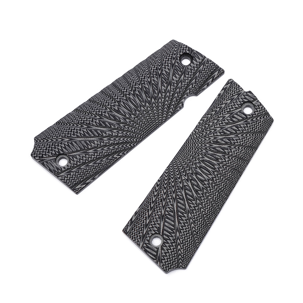 Guuun G10 Grips for Llama MAX-1 C/F or L/F, OPS Starburst Texture LL2-GS - Guuun Grips