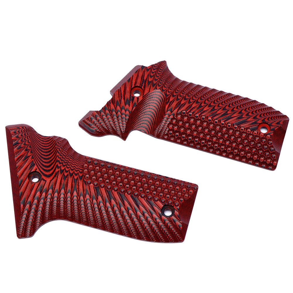 Guuun G10 Grips for S&W Victory 22 SW22 Grips, OPS Eagle Wing Texture V22-A - Guuun Grips