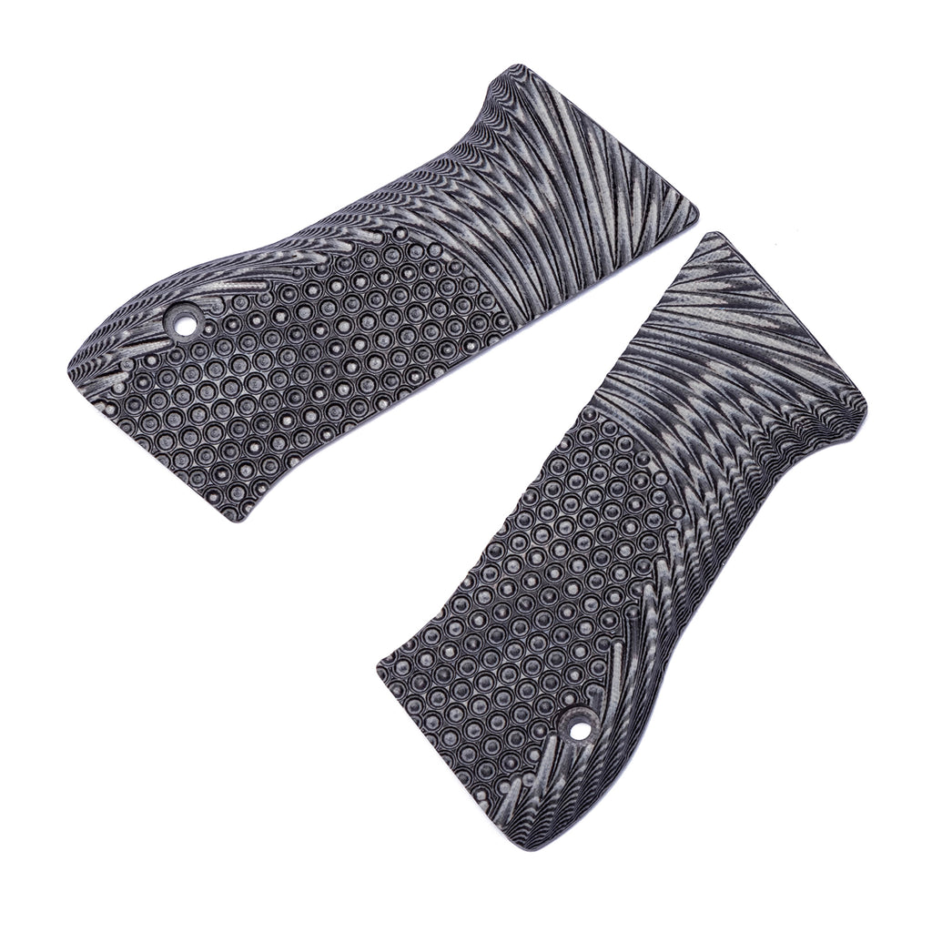 Guuun G10 Grips for Jericho 941 F9 OPS Starburst Texture - 5 Color Options - JLK-A - Guuun Grips