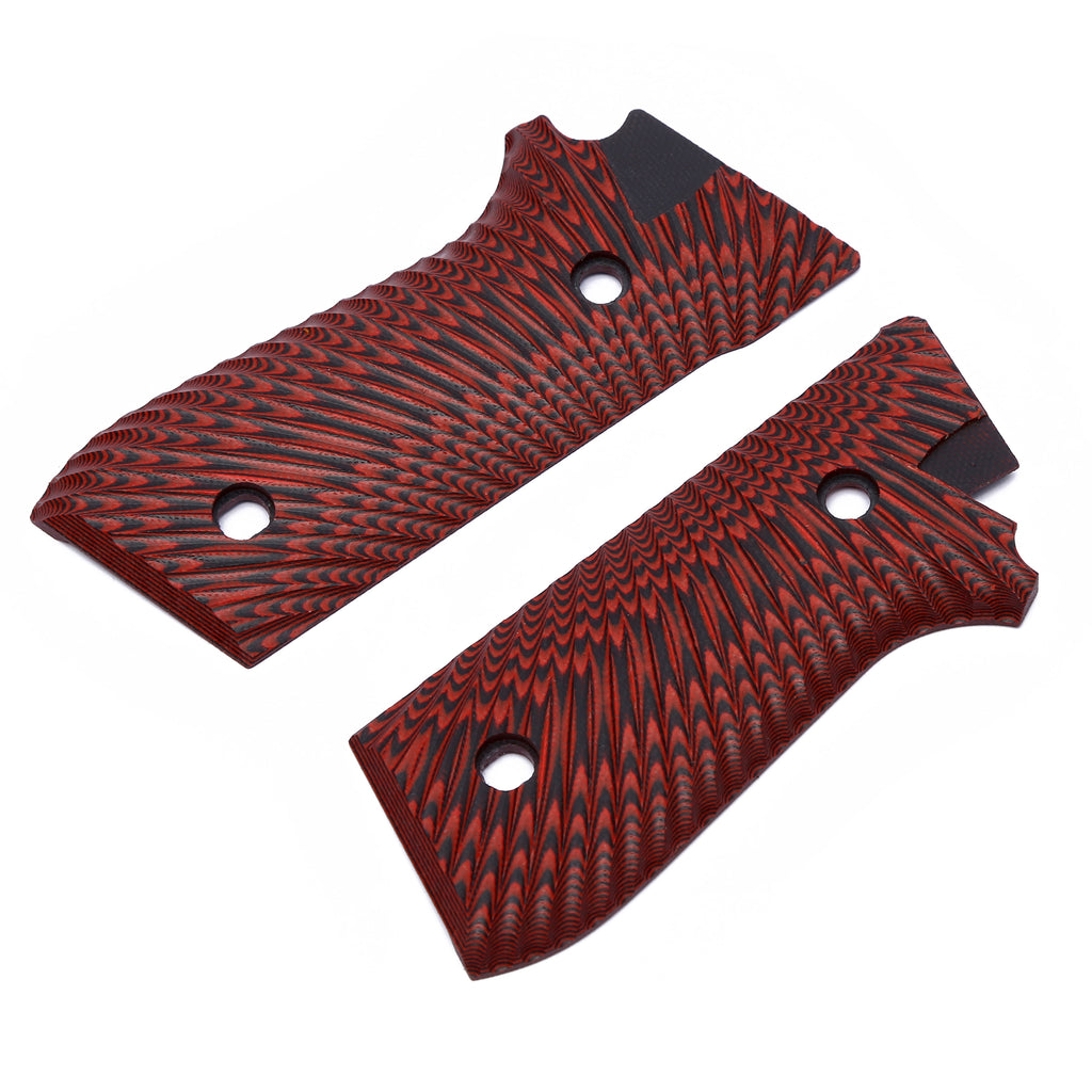 G10 Grips for Taurus PT92 - Starburst Texture Compatible with PT 92/99/100/101 Pistol and Decocker - T2-S - Guuun Grips