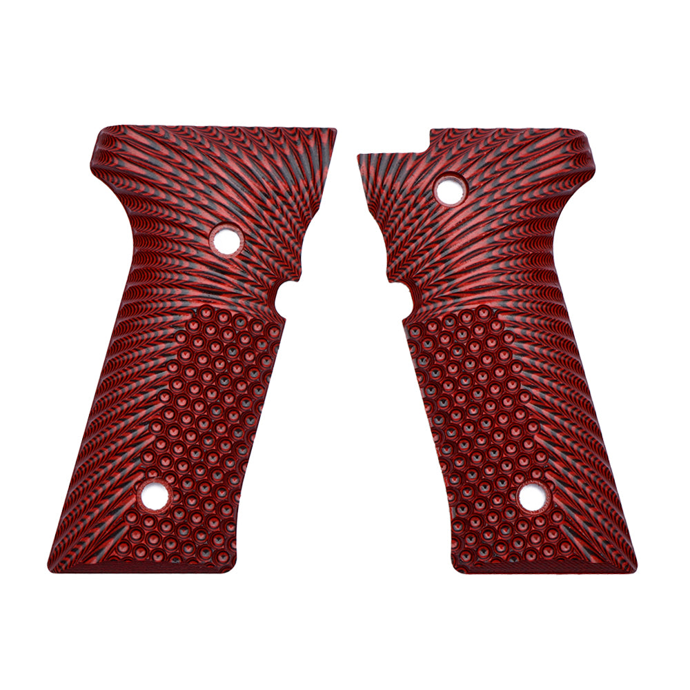 Guuun Beretta 92X G10 Grips for Beretta M9A3 & Beretta 92 Vertec OPS Eagle Wings Texture B92V-A - Guuun Grips