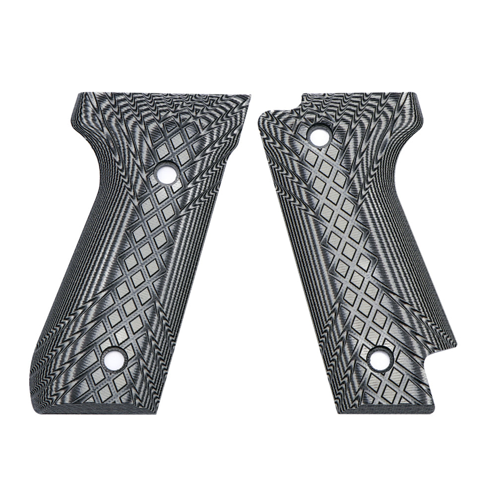 Guuun Beretta 92S G10 Grips Gun Grips Crosshatch Texture B92Q-JX - Guuun Grips