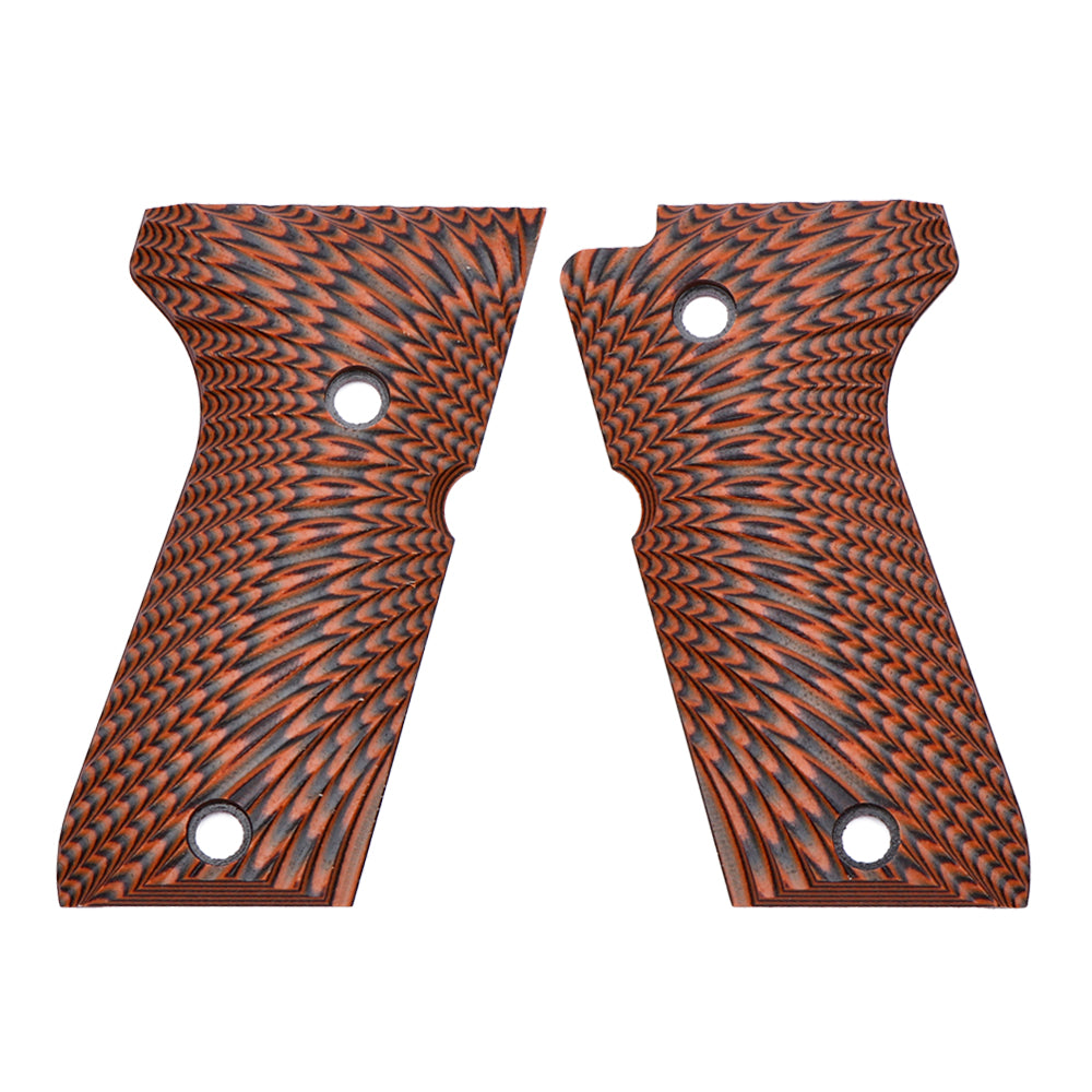 Guuun Beretta 92FS Compact Beretta 96 Compact G10 Grips Sunburst Texture B92C S - Guuun Grips