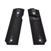 Guuun 1911 Grips G10 Grips for 1911 Full Size, Diamond Cut Big Scoop Texture Fit for Most Government Commander 1911 Pistol H1-DM2 - Guuun Grips