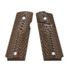 G10 Gun Grips for 1911 Compact/Officer, OPS Eagle Wing Texture - 8 Color Options - H1C-A - Guuun Grips