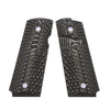 G10 Gun Grips for 1911 Compact/Officer, OPS Eagle Wing Texture - 8 Color Options - H1C-A - Guuun Grips