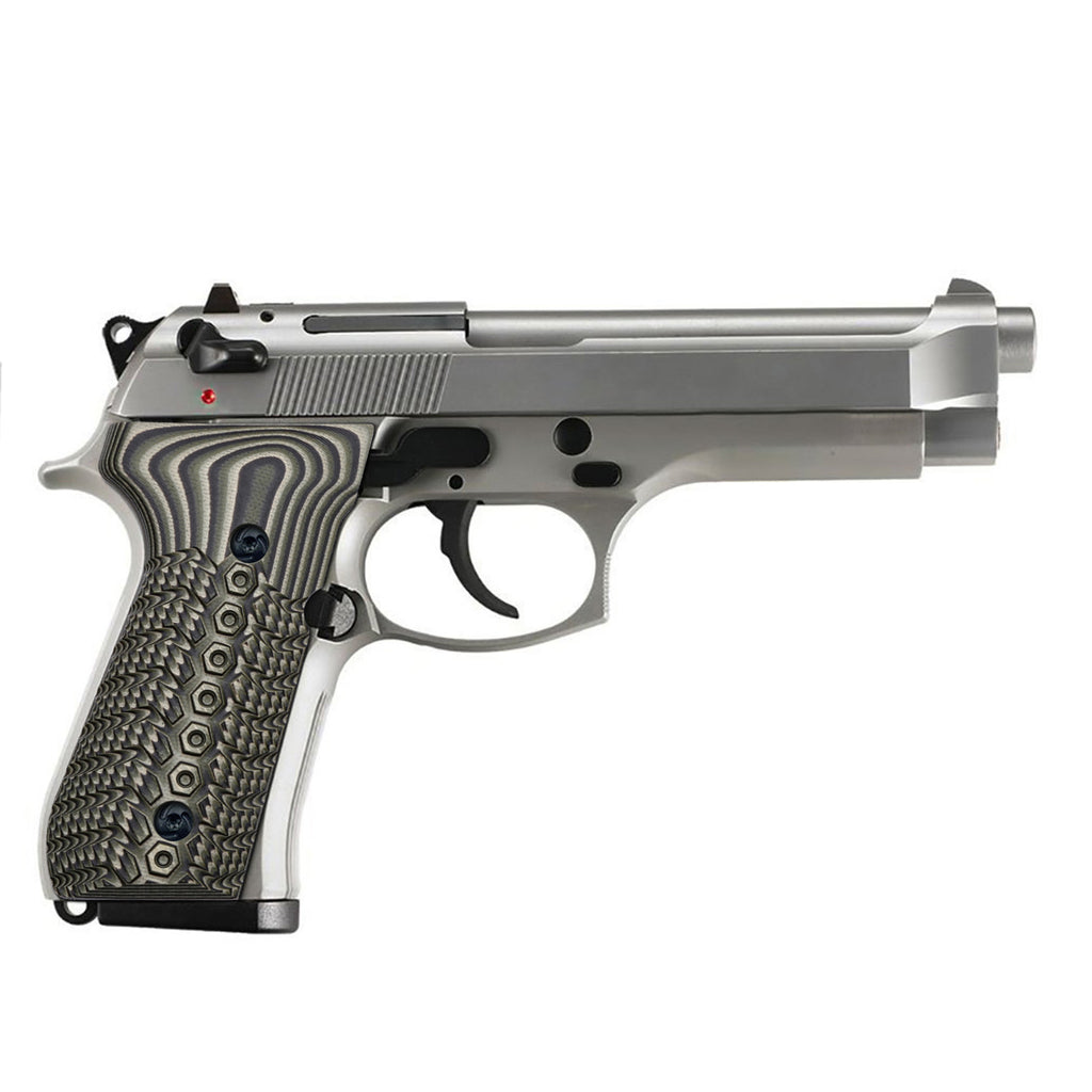 Guuun Beretta 92fs Grips G10 Mechanical Texture Full Size M9 92A1 96A1 92 INOX Grip B92 WU - Guuun Grips