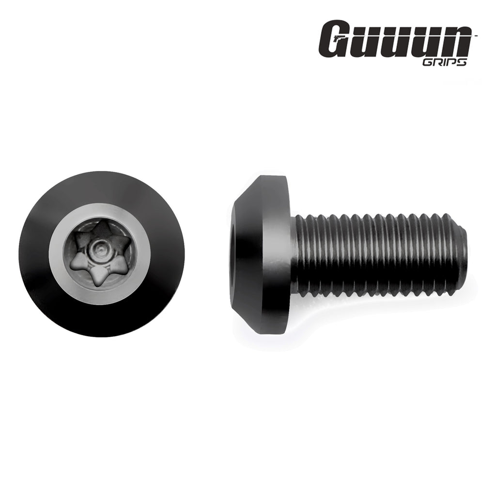 Guuun CZ Grips Screws, 4 O Rings, T10 Torx Key, 4 Stainless Steel Screws Fancy CZ Screws CZ-Screw-GK - Guuun Grips